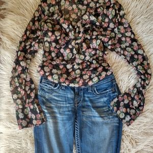 Floral blouse